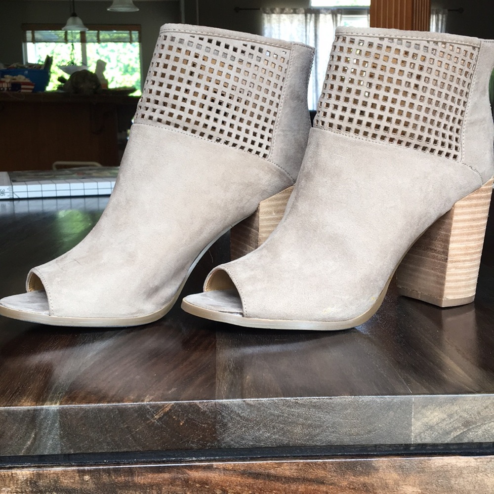 Report Peep Toe Booties